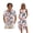Vintage American Flag Stars, variant on Xixirimido Abstract Leaves Blue Print Matching Couple Outfits Men’s Button-down Hawaiian Shirt Women Sleeveless Midi Dress with Pocket Couples Matched Summer Outfits for Beach Vacation, Size 2XL
