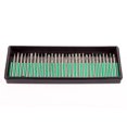 thumbnail image 4 of Galvanizado diamante Molienda Heads 30pcs 3mm rebabas Bur bits para el sistema de herramienta rotati CACAGOO  Broca de molienda, 4 of 6