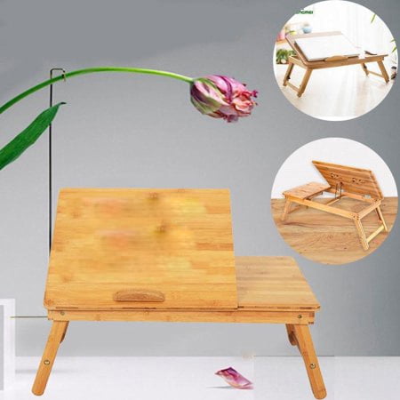 Ktaxon Portable Laptop Desk Folding Foldable Lap Tray Bed
