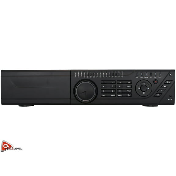 AceLevel 32 Channel NVR: Dual Stream, SATAx8, H.265