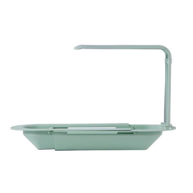 Leutsin Household Faucet Clip Rack Kitchen Sink Rag Bath Holder Soap Storage Box