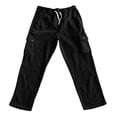 thumbnail image 6 of Kalauyu Men's Athletic Sweatpants Active Jogger Cargo Pants for Men with Pockets Tapered Drawstring Gym Running Track Pants, 6 of 8