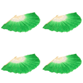 thumbnail image 1 of Abanico Plegable China para Danza Del Vientre Velos Disfraz Abanicos Mujer () Verde, 1 of 2
