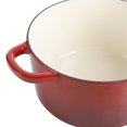 thumbnail image 2 of Crock-Pot Artisan Cocotte 6,6 L avec Couvercle, Rouge Écarlate, 2 of 5