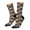 2 Black-2, variant on Burning Rugby Balls Print Adult Socks for Men & Women,Calf Socks, Ankle Socks,Boots Socks,Breathable Casual Sock,Unisex Crew Socks