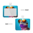 thumbnail image 2 of Kdxio Lizard With Sunglasses Colorful Card Badge Holder Work Badge Sleeve for Office, School, Factory, ID Credit Cards, Driver Licenses and Passes, 2 of 7