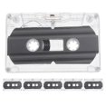 thumbnail image 1 of 6 pcs Blank Audio Tapes DIY Empty Cassette Tape 30-minute Recordable Blank Cassette Tapes for Greeting, 1 of 4