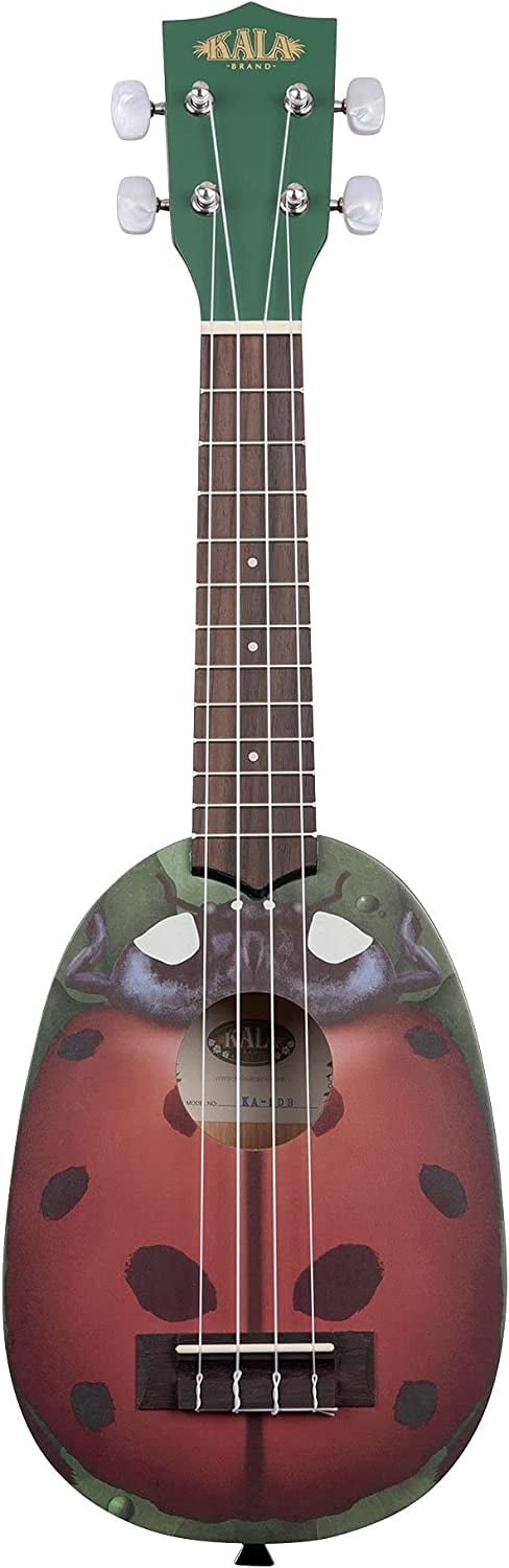 Kala Novelty Ladybug Pineapple Soprano Ukulele