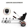 thumbnail image 2 of All In One 1 Hover Cart Attachment For Hoverboard - Transform your Hoverboard into a Go Kart with Hovercart - White, 2 of 5