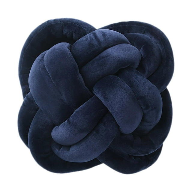 yuksok Chunky Yarn Crocheting Blankets DIY Jumbo Yarn for Throw Pillow Rugs Crochet Navy Blue