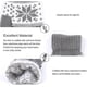 thumbnail image 3 of Women Knitted Gloves TouchScreen Winter Snow Flower Printing Warm Mittens Unisex, 3 of 5
