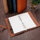 thumbnail image 5 of Uxcell A6 PU Leather Binder Journal Refillable Planner Organizer with Buckle Red, 5 of 5