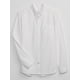 thumbnail image 3 of Camisa Oxford de Manga Larga con Botones GAP Blanca Talla S, 3 of 5