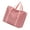 Pink, variant on Stylish Waterproof Toted Bag For Weekends Getaways Large Storage Space Easy Access Pockets Business Casual Use