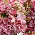 thumbnail image 4 of Todaioua Fall Hydrangea Artificial Flowers for Decoration, Fall Artificial Flowers Floral Stems for Centerpieces, 13.3" Falls Silk Flower Fake Flower Bouquet for Autumn Farmhouse Wedding Decor, 4 of 9