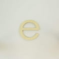 thumbnail image 1 of Package of 1, 8 Inch X 1" Baltic Birch "E" Wood Letters In The Century Gothic Font | Thick | Lower Case For Art & Craft Project, Made in USA, 1 of 1