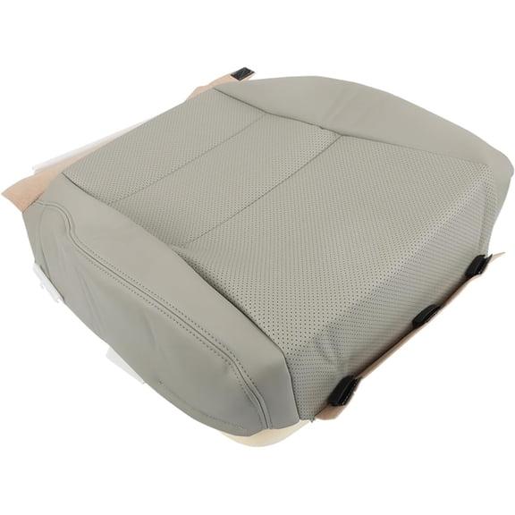 labwork Front Driver Side Gray Perforated Artificial Leather Seat Cover Replacement for 2007 2008 2009 2010 2011 2012 Acura RDX