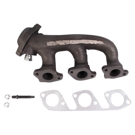 TRQ Exhaust Manifold w/ Gasket RH Passenger Side for Ford F150 E150 V6 4.2L EXA51609