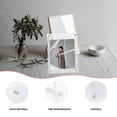 thumbnail image 2 of Transparent Acrylic Photo Frame for Decor Compact Size Easy to Carry Suitable for Home and Office, 2 of 9