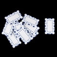 thumbnail image 3 of MagiDeal 10 fichas de póker rectangulares de cerámica para Mahjong y Texas Poker, blancas Blanco, 3 of 9