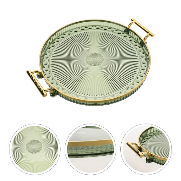 FESTFENDS Table Tray Decor Storage Households Tea Time 1Pack