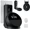 Black, variant on Wall Mount Stand for Echo Spot 2024, Outlet Hanger Stand with Built-in Cable Management, Hide Messy Wires Wall Holder, Space Saving Holder for Echo Spot,No Screws and Drill Needed