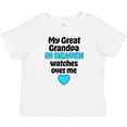 thumbnail image 3 of Inktastic My Great Grandpa in Heaven Watches over Me Boys or Girls Baby T-Shirt, 3 of 5