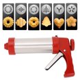 thumbnail image 4 of Ensemble de Presse à Biscuits, Presse à Biscuits en Métal Compact Ergonomique avec 8 Disques à Biscuits 7 Embouts pour Cuisson, 4 of 7