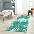 thumbnail image 4 of Safavieh Tabriz Herati Collection TH4B Hand-Knotted Traditional Multicolored Silk &amp; Wool Area Rug (6' x 9'), 4 of 7