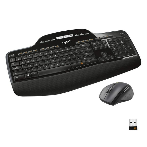 Logitech Desktop MK710 Wireless Keaboard - Black