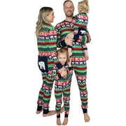 LazyOne Flapjacks, Matching Pajamas for the Dog, Baby & Kids, Teens, and Adults (Sweater Bear, 6 Months)