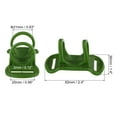 thumbnail image 2 of Soporte para linterna frontal Uxcell, 4 piezas de silicona suave de alta elasticidad, reemplazo de soporte para lámpara frontal manos libres, verde, 2 of 5
