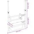 thumbnail image 2 of vidaXL Adjustable Kitchen Organiser Aluminium, 2 of 5