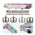 thumbnail image 4 of Sonducket 1 par de pedales de Metal resistentes a los arañazos para el pie del pie, Pedal de bicicleta CNC antideslizante, accesorios mejorados, piezas de Ciclismo Vistoso ColoridoDu+2Rodamientos Sonducket OD024553-03, 4 of 6