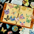 thumbnail image 4 of 30PCS Butterfly Scrapbook Stickers, Personalized Custom Cute Small Junk Journal Planner Journaling Scrapbooking Stickers Supplies, 4 of 5