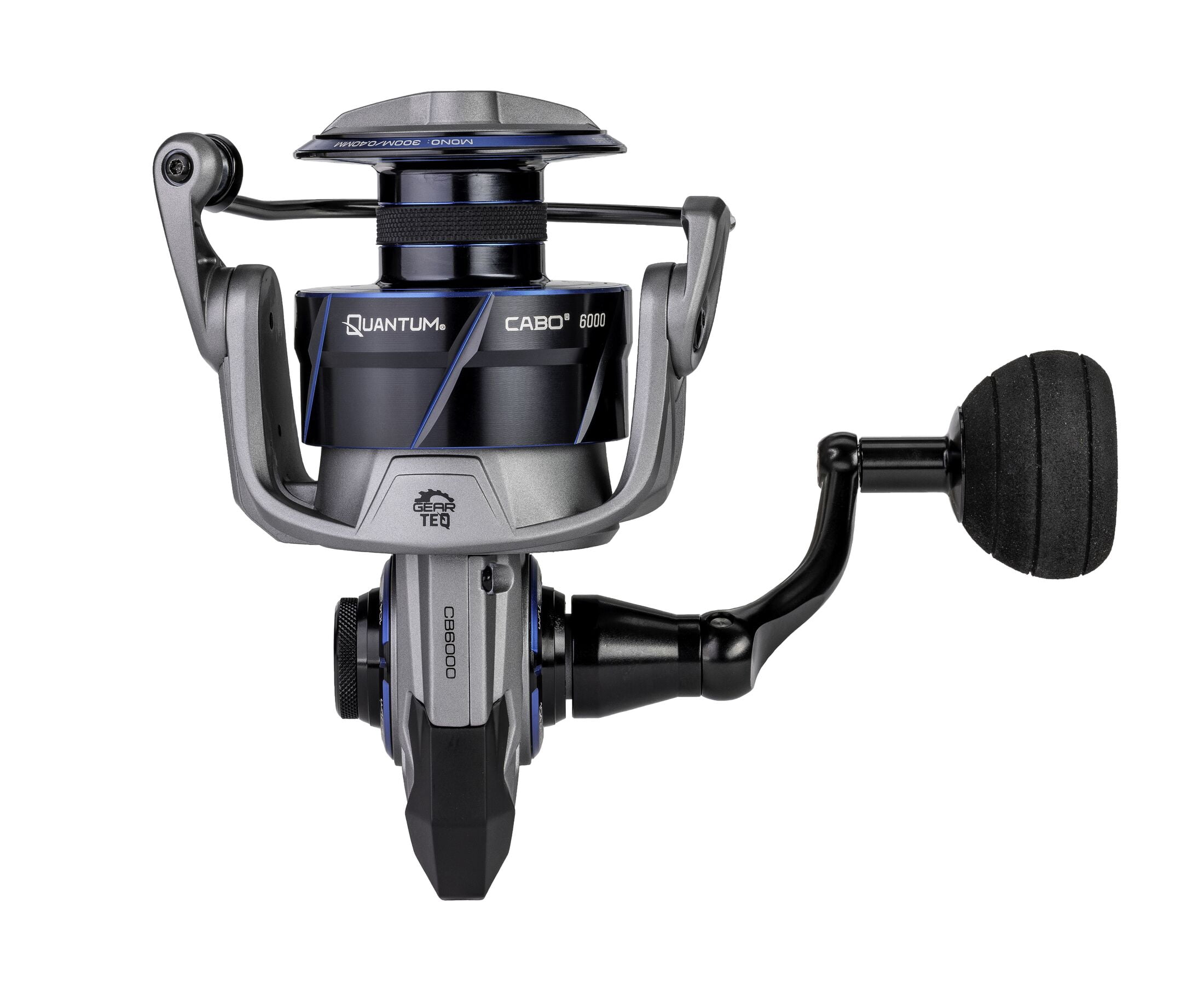 Quantum Cabo Spinning Fishing Reel, Size 6000, 5.6:1 Gear Ratio, 6+1 Bearings
