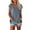 Blue2, variant on Womens T Shirts Summer Tops Short Sleeves V Neck Plain Soft Loose Fitting T-Shirt