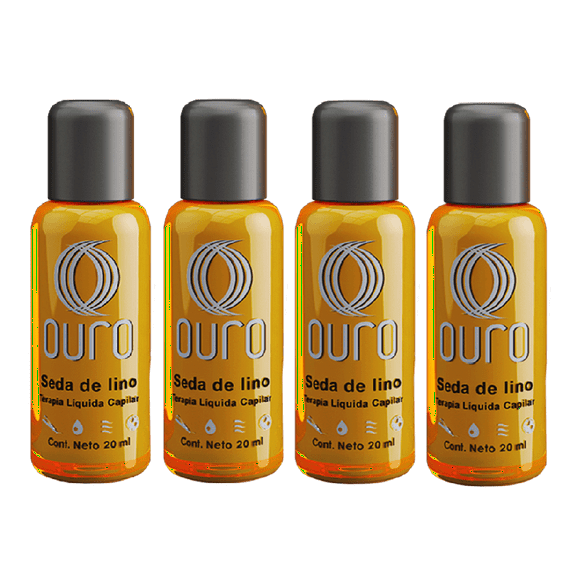 OURO Seda de Lino 20 ml - 4 Pz