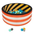 thumbnail image 4 of Battat Hop in Ball Pit Construction Foam Ball Pit with 65+ Balls and Washable Cover, Toddler and Indoor Preschool Toys, 4 of 13
