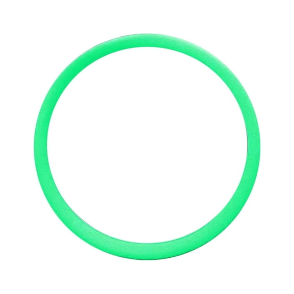 hengtong Car Steering Wheel Cover Anti-Slip Breathable Silicone Sleeve for Steering Wheel Green