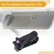 thumbnail image 3 of Clip para gafas de sol de coche Unique Bargains, soporte universal para parasol, ABS negro 7x2.5cm 1 Pcs, 3 of 7