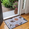 thumbnail image 2 of Baseball Football Pattern Door Rugs,Washable Non Slip Door Mats Indoor,Decorative Door Mats,Entry Mat Indoor for Entrance,Bedroom,Kitchen,Bathroom,30"x17", 2 of 6