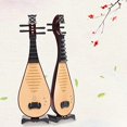 thumbnail image 3 of Chinese Lute Simulation Pipa Chinese Guitar Model Traditional National Stringed Instrument Decor for Home Dancing, 3 of 5