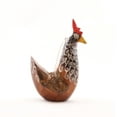 thumbnail image 4 of Chicken Christmas Ornament - Fair Trade Hand Carved Wood from Kenya, Africa, 4 of 5