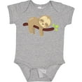 thumbnail image 3 of Inktastic Cute Sloth, Baby Sloth, Lazy Sloth, Sleeping Sloth Boys or Girls Baby Bodysuit, 3 of 5