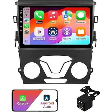 Radio For Ford Fusion Mondeo Mustang 2009-2012 Stereo Upgrade Dash Kit Car GPS Navigation,2 32GB 10.1\" IPS Touch Screen Head Unit With Car-Play & Android Auto/SWC/Rear View
