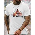 thumbnail image 1 of Men's Casual Sports T-shirt, Creative Print Short Sleeve Crew Neck Tees for Summer, 1 of 6