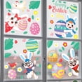 thumbnail image 4 of Injueey Pegatinas estáticas de 6 uds., pegatina electrostática de conejito bonito, pegatina de cristal de Animal encantador, accesorios Kits de decoración para fiestas, 4 of 6