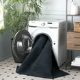 thumbnail image 3 of SAFAVIEH Loft Kalya Solid Machine Washable Area Rug, Dark Gray, 3' x 5', 3 of 8