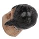 thumbnail image 4 of 4PCS/Set Tire Valve Cap Skull Shape with Rubber Ring for Cars Bicycles SUVs Trucks MotorcyclesBlack, 4 of 5
